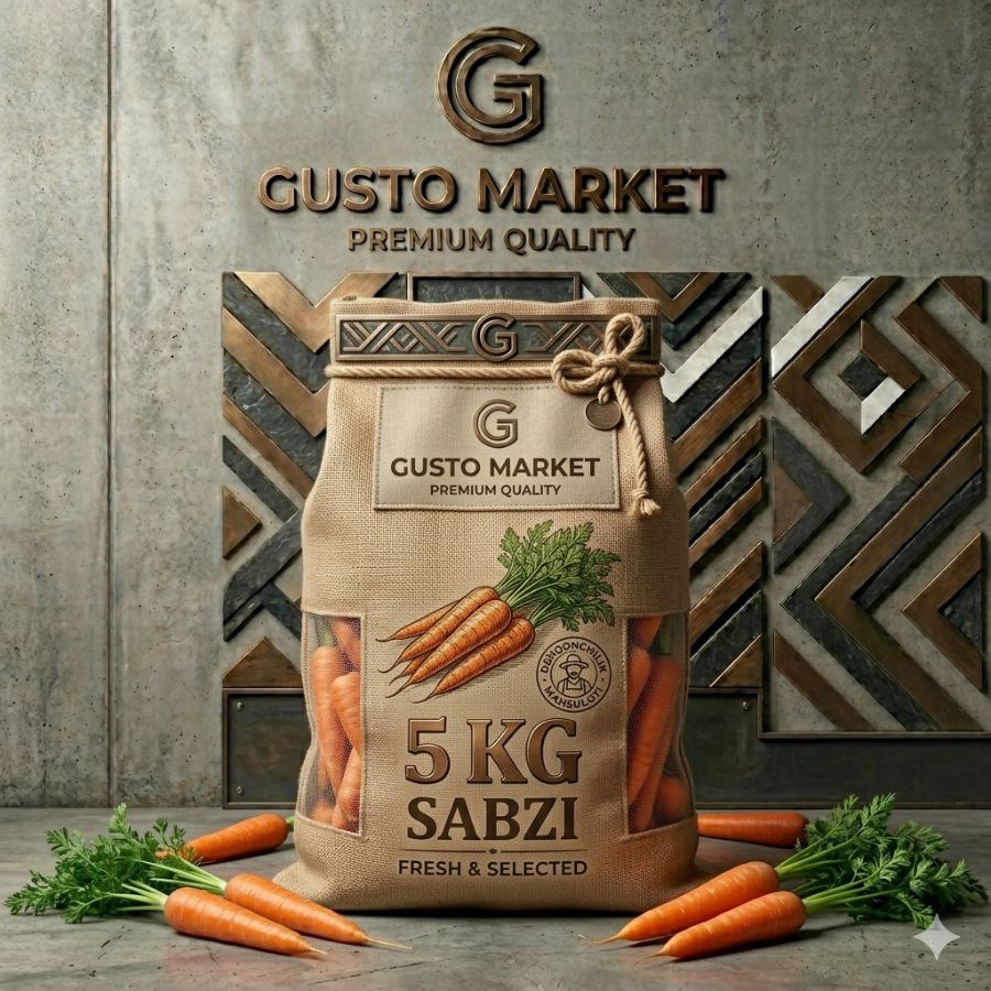 Sabzi 5 kg li qopda