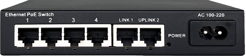 Poe Switch NF1006 — Uskuna